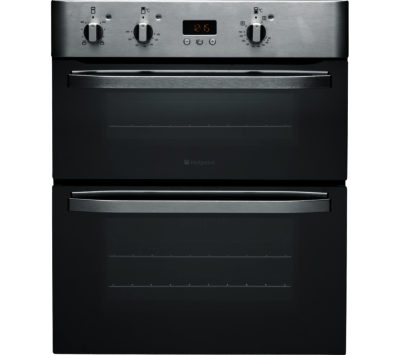 Hotpoint UHS53XS Electric Built-under Double Oven - Stainless Steel Hotpoint UHS53XS Electric Built-under Double Oven - Stainless Steel